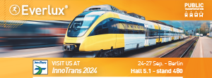 Everlux for Public Transportation will exhibit at Innotrans 2024